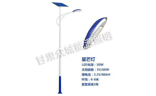 富蕴太阳能路灯核心技术参数解读 富蕴太阳能路灯核心技术参数解读